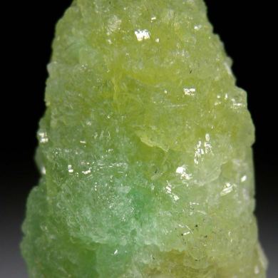 Prehnite ps. Calcite