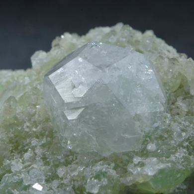 Analcime on Prehnite - modern classic locale