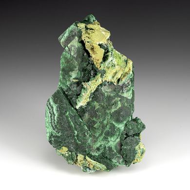 Malachite replacing Azurite