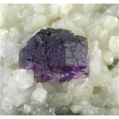 Fluorite, Quartz