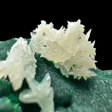 Cerussite, malachite 