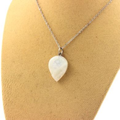 Raw Moonstone Necklace. 14.93 ct.