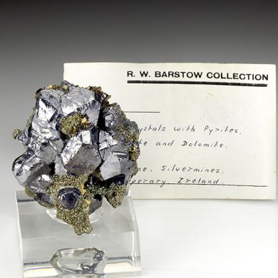 Galena with Pyrite