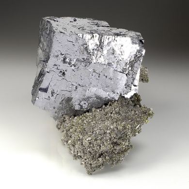 Galena with Dolomite, Chalcopyrite