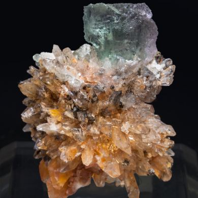 Fluorite on Creedite