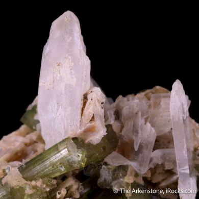 Viitaniemiite with Elbaite Tourmaline