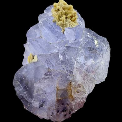 Fluorite, stilbite POLAND