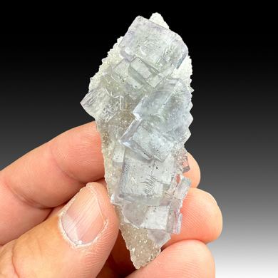 Fluorite with Quartz