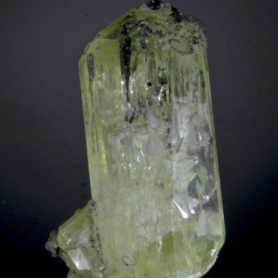 Diopside - doubly terminated gem crystal