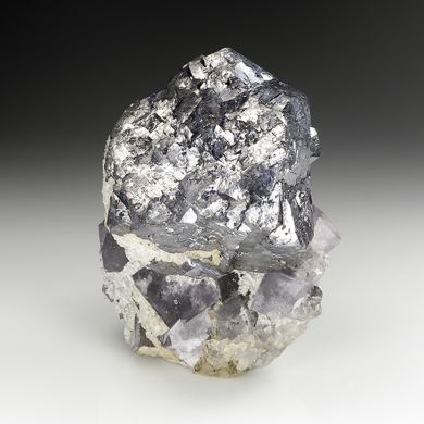 Galena with Fluorite
