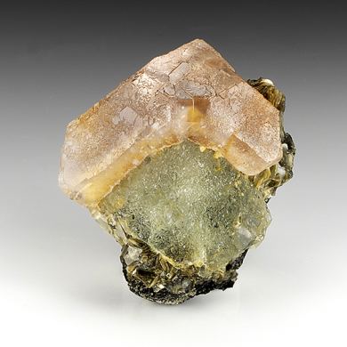 Fluorite with Muscovite