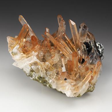 Quartz with Hematite