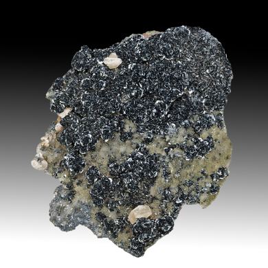 Hematite with Calcite