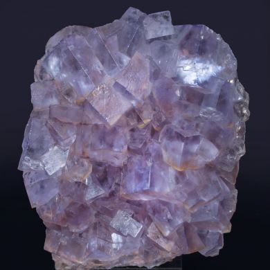 Fluorite with Calcite