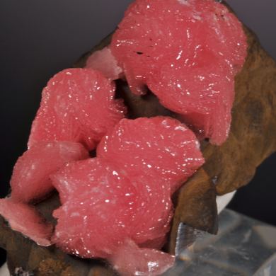 Rhodochrosite (new find, crystalline botryoidal form)