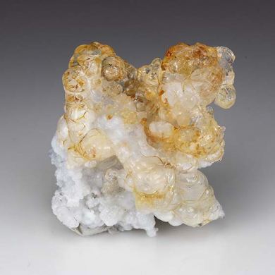 Opal var. Hyalite with Chalcedony
