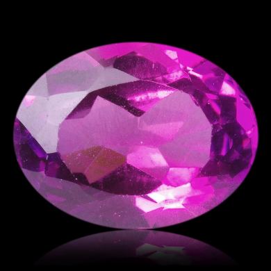 Synthetic Pink Sapphire 3,10 ct 