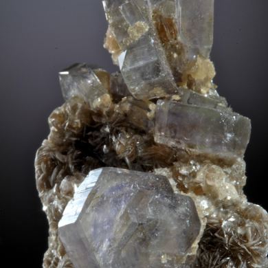 Fluorapatite on Muscovite