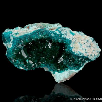 Dioptase in pocket