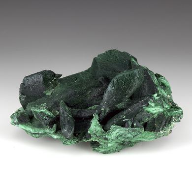 Malachite after Azurite