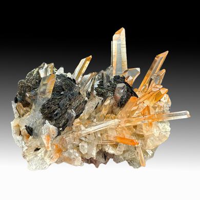 Quartz with Hematite