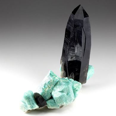 Quartz with Microcline var. Amazonite