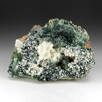 Cerussite with Malachite