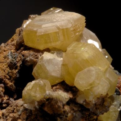 Mimetite -classic, modified hexagons