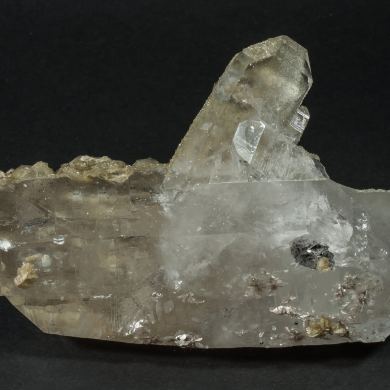Quartz, Siderite, Muscovite, Ferberite