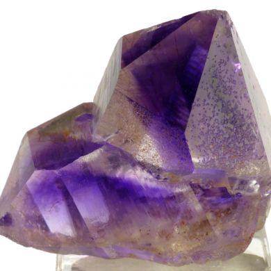 Quartz var. hourglass amethyst