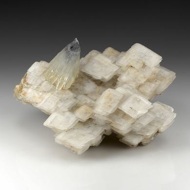 Quartz with Calcite