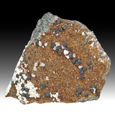 Sphalerite with Calcite
