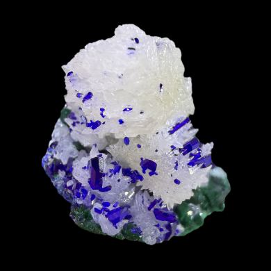 Cerussite, azurite