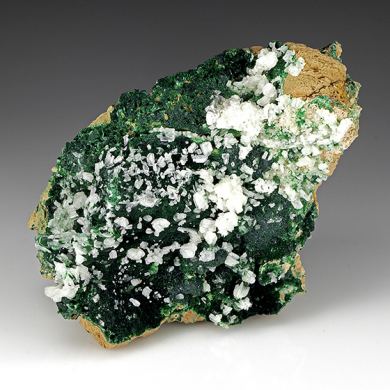 Cerussite with Malachite