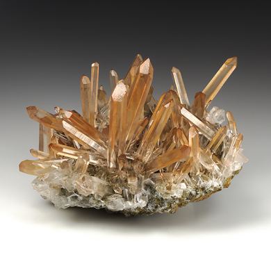 Quartz with Hematite