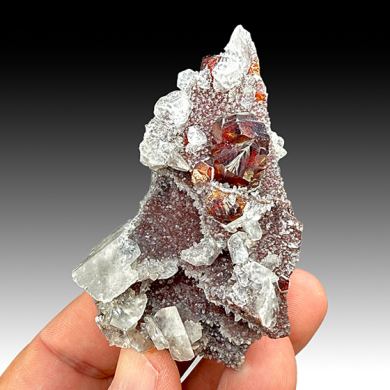 Sphalerite with Calcite, Quartz (792)