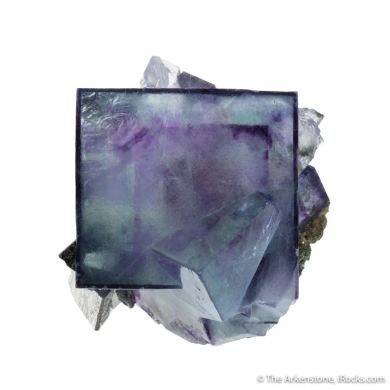 Fluorite with Arsenopyrite