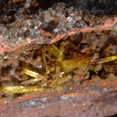 Legrandite with Smithsonite etc.