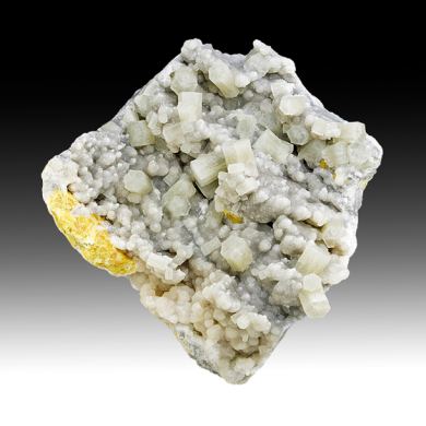 Aragonite with Sulfur