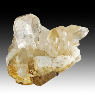 Topaz with Quartz