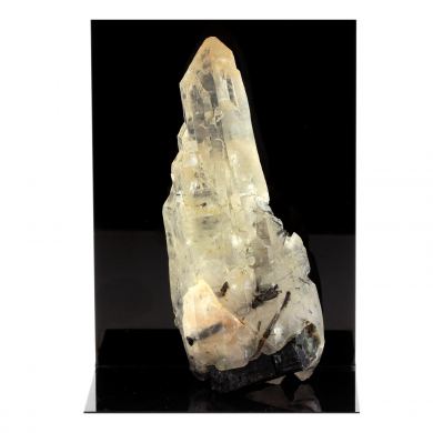 Quartz, Tourmaline Elbaite.