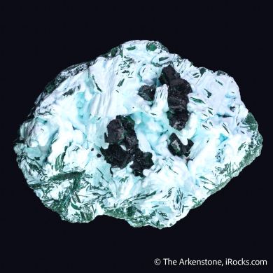 Kolwezite & Malachite ps. Dolomite on Malachite/Chrysocolla ps. Baryte