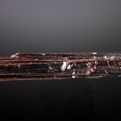 Rutile - doubly terminated