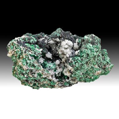 Cerussite with Malachite