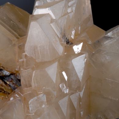 Barite with Stibnite