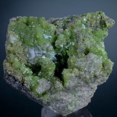 Smithsonite with Aurichalcite, Calcite