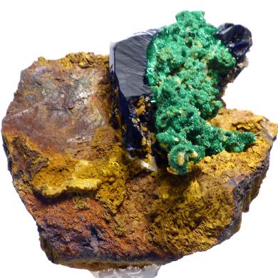 Azurite, malachite
