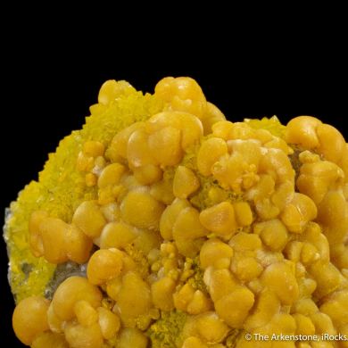 Greenockite included Smithsonite on Quartz and Greenockite