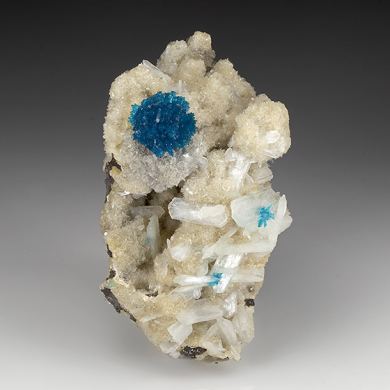 Cavansite with Stilbite