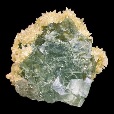 Fluorite, calcite